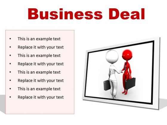 Deal Business PowerPoint Presentation Slides F Deal Business PowerPoint Presentation Slides F
