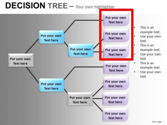 Decision Tree Analysis PowerPoint Diagrams Decision Tree Analysis PowerPoint Diagrams