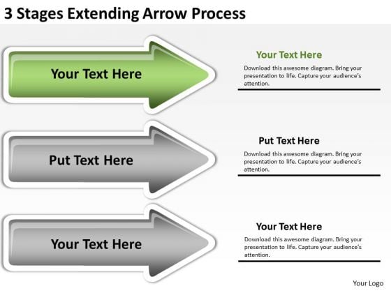 Define Parallel Processing 3 Stages Extending Arrow PowerPoint Slides Define Parallel Processing 3 Stages Extending Arrow PowerPoint Slides