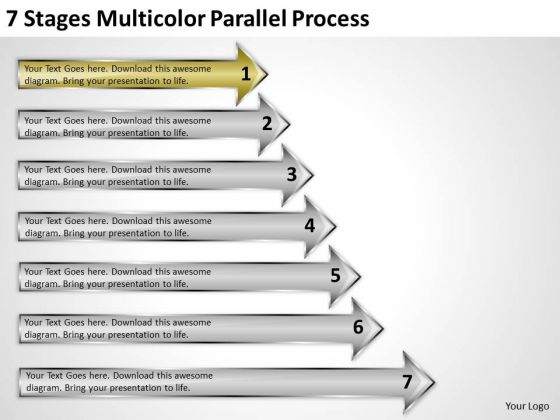 Define Parallel Processing 7 Stages Multicolor PowerPoint Slides Define Parallel Processing 7 Stages Multicolor PowerPoint Slides