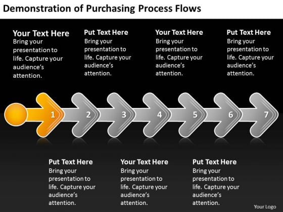 Demonstration Of Purchasing Process Flows Flowcharts PowerPoint Templates Demonstration Of Purchasing Process Flows Flowcharts PowerPoint Templates