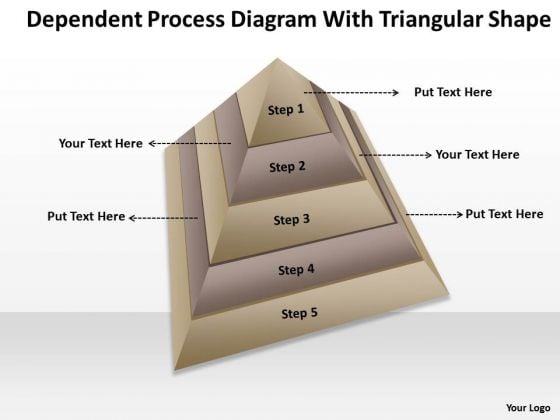 Dependent Process Diagram With Triangular Shape Ppt Business Plan PowerPoint Slides Dependent Process Diagram With Triangular Shape Ppt Business Plan PowerPoint Slides