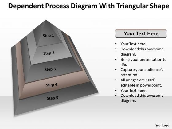 Dependent Process Diagram With Triangular Shape Ppt Business Plan Sample PowerPoint Slides Dependent Process Diagram With Triangular Shape Ppt Business Plan Sample PowerPoint Slides