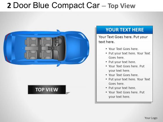 Design 2 Door Blue Car Top PowerPoint Slides And Ppt Diagram Templates Design 2 Door Blue Car Top PowerPoint Slides And Ppt Diagram Templates