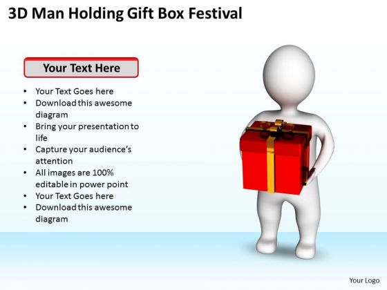 Diagram Of The Business Cycle 3d Man Holding Gift Box Festival PowerPoint Slides Diagram Of The Business Cycle 3d Man Holding Gift Box Festival PowerPoint Slides