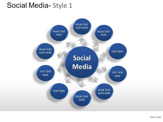 Discussion Social Media PowerPoint Slides And Ppt Diagram Templates