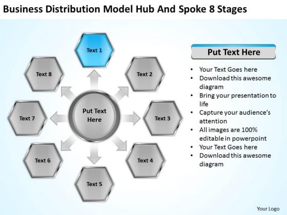 Distribution Model Hub And Spoke 8 Stages Example Business Plans PowerPoint Templates Distribution Model Hub And Spoke 8 Stages Example Business Plans PowerPoint Templates