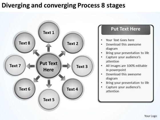 Diverging And Converging Process 8 Stages Circular Flow Arrow Diagram PowerPoint Slides Diverging And Converging Process 8 Stages Circular Flow Arrow Diagram PowerPoint Slides