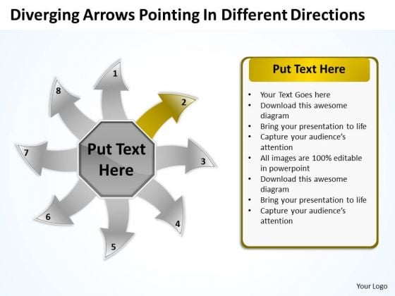 Diverging Arrows Pointing Different Directions Charts And Diagrams PowerPoint Templates Diverging Arrows Pointing Different Directions Charts And Diagrams PowerPoint Templates