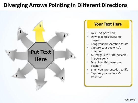 Diverging Arrows Pointing Different Directions Ppt Charts And Diagrams PowerPoint Templates Diverging Arrows Pointing Different Directions Ppt Charts And Diagrams PowerPoint Templates