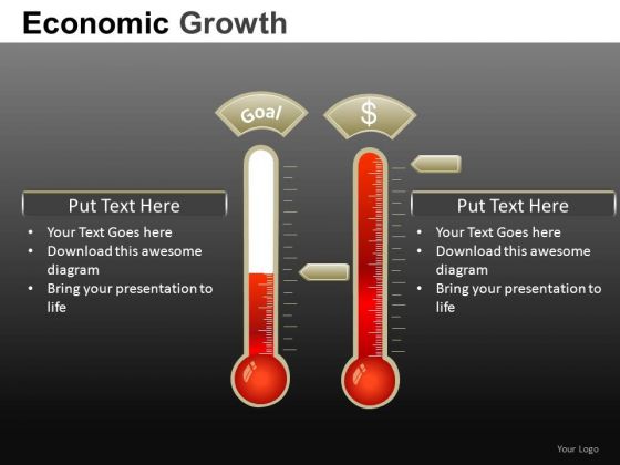 Dollar Goal PowerPoint Slides Download