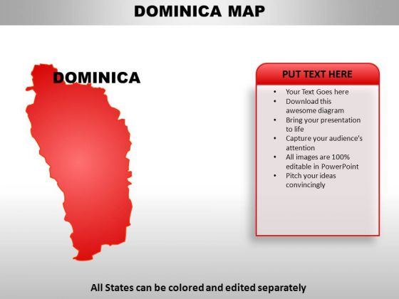 Dominica PowerPoint Maps