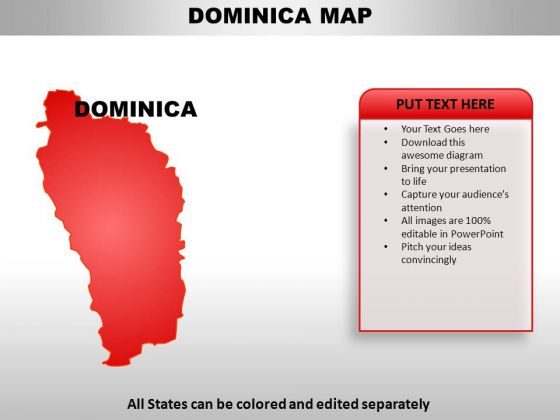 Dominica PowerPoint Maps Dominica PowerPoint Maps