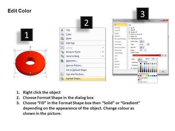 donut diagrams for powerpoint 3