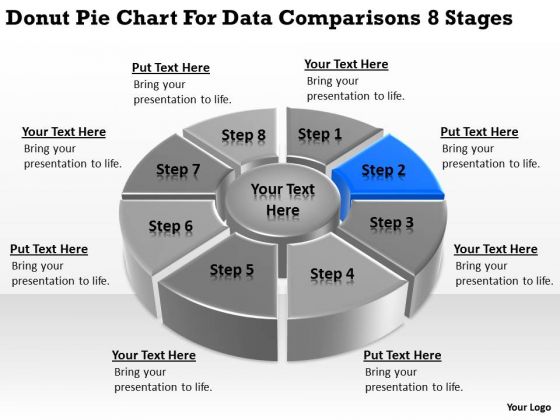 Donut Pie Chart For Data Comparisons 8 Stages Business Plans PowerPoint Templates Donut Pie Chart For Data Comparisons 8 Stages Business Plans PowerPoint Templates