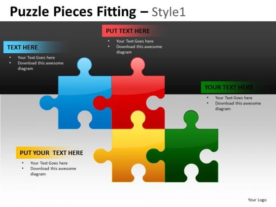 dowload puzzle diagram charts for powerpoint slides and hr ppt charts for ppt