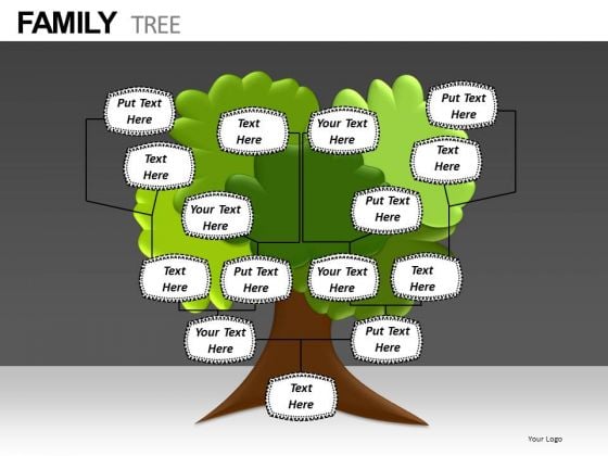 Download Editable Family Tree PowerPoint Templates