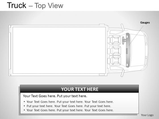 Drawing Blue Truck Top View PowerPoint Slides And Ppt Diagram Templates Drawing Blue Truck Top View PowerPoint Slides And Ppt Diagram Templates