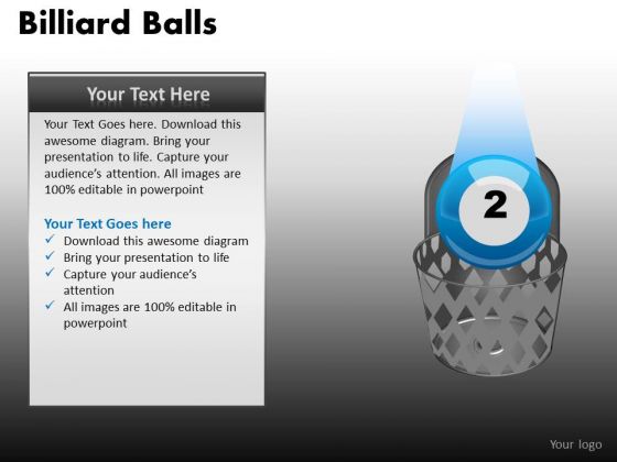 Dunked The Pool Ball PowerPoint Ppt Templates Dunked The Pool Ball PowerPoint Ppt Templates