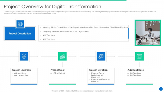 ERP Digital Transformation Journey Project Overview For Digital Transformation Brochure PDF ERP Digital Transformation Journey Project Overview For Digital Transformation Brochure PDF