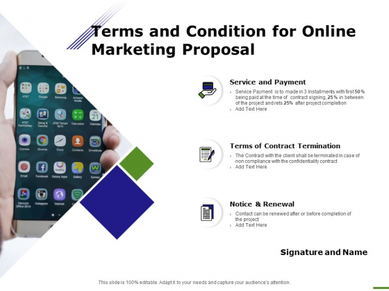 E Marketing Terms And Condition For Online Marketing Proposal Ppt Ideas Tips PDF E Marketing Terms And Condition For Online Marketing Proposal Ppt Ideas Tips PDF