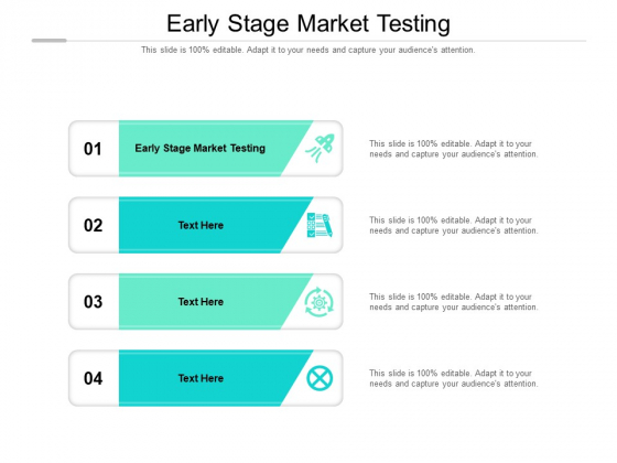 Early Stage Market Testing Ppt PowerPoint Presentation Outline Slideshow Cpb Pdf Early Stage Market Testing Ppt PowerPoint Presentation Outline Slideshow Cpb Pdf