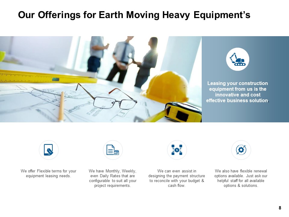Earth Moving Heavy Equipment For Construction Proposal Template Ppt PowerPoint Presentation Complete Deck With Slides unique impressive