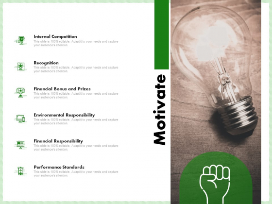 Eco Friendly And Feasibility Management Motivate Mockup PDF