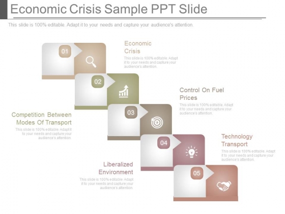 Economic Crisis Sample Ppt Slide Economic Crisis Sample Ppt Slide