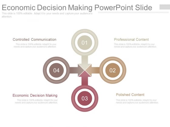 Economic Decision Making Powerpoint Slide Economic Decision Making Powerpoint Slide