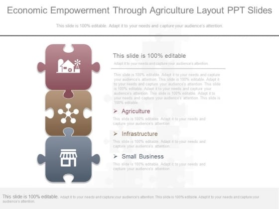 Economic Empowerment Through Agriculture Layout Ppt Slides Economic Empowerment Through Agriculture Layout Ppt Slides