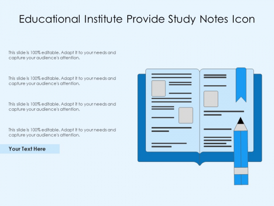 Educational Institute Provide Study Notes Icon Ppt PowerPoint Presentation File Visuals PDF Educational Institute Provide Study Notes Icon Ppt PowerPoint Presentation File Visuals PDF