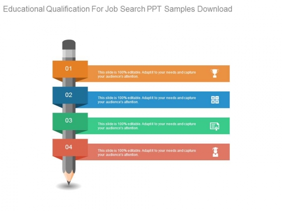 Educational Qualification For Job Search Ppt Samples Download Educational Qualification For Job Search Ppt Samples Download