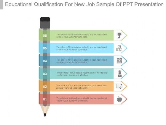 Educational Qualification For New Job Sample Of Ppt Presentation Educational Qualification For New Job Sample Of Ppt Presentation
