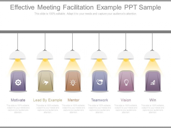 Effective Meeting Facilitation Example Ppt Sample
