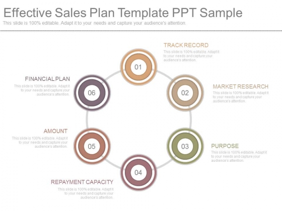 Effective Sales Plan Template Ppt Sample