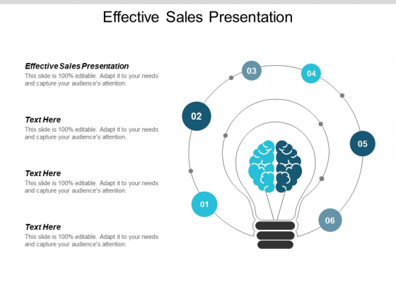 Effective Sales Presentation Ppt Powerpoint Presentation Show Slides Cpb