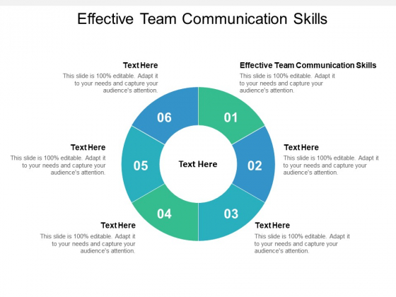 Effective Team Communication Skills Ppt PowerPoint Presentation Summary Gridlines Cpb