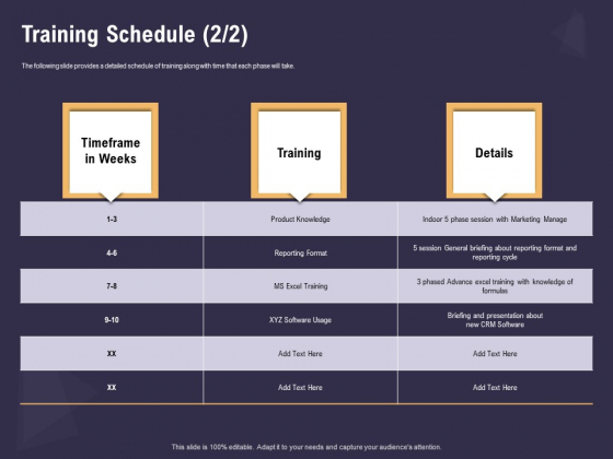 Effective Workforce Management Training Schedule Details Ppt PowerPoint Presentation File Graphics Design PDF Effective Workforce Management Training Schedule Details Ppt PowerPoint Presentation File Graphics Design PDF