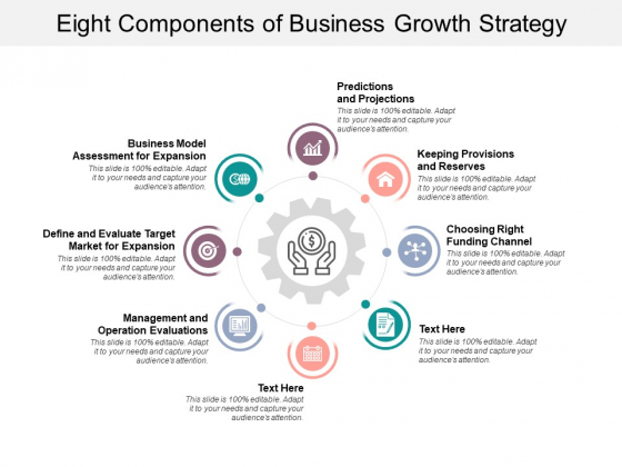 Eight Components Of Business Growth Strategy Ppt PowerPoint Presentation Model Information Eight Components Of Business Growth Strategy Ppt PowerPoint Presentation Model Information