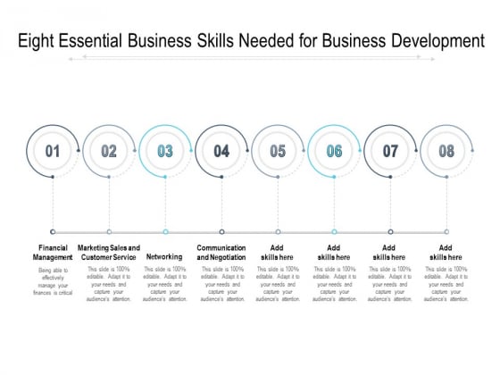 Eight Essential Business Skills Needed For Business Development Ppt PowerPoint Presentation Portfolio Visuals Eight Essential Business Skills Needed For Business Development Ppt PowerPoint Presentation Portfolio Visuals
