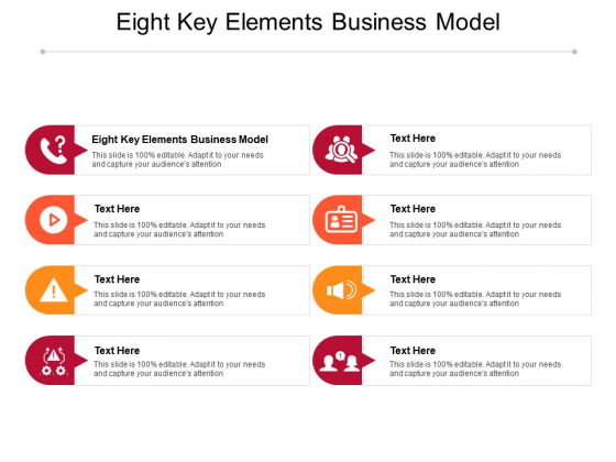 Eight Key Elements Business Model Ppt PowerPoint Presentation Professional Graphics Cpb Pdf Eight Key Elements Business Model Ppt PowerPoint Presentation Professional Graphics Cpb Pdf