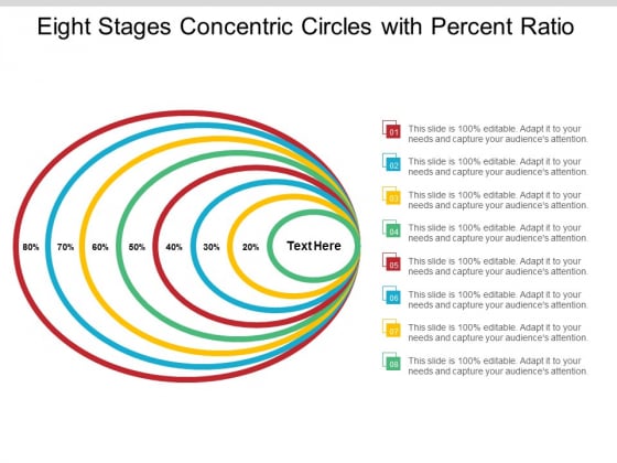 Eight Stages Concentric Circles With Percent Ratio Ppt Powerpoint Presentation Layouts Good Eight Stages Concentric Circles With Percent Ratio Ppt Powerpoint Presentation Layouts Good