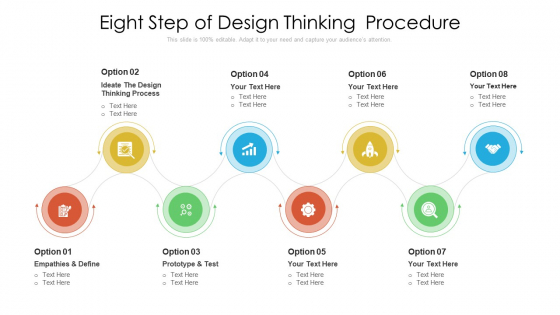 Eight Step Of Design Thinking Procedure Ppt PowerPoint Presentation File Themes PDF Eight Step Of Design Thinking Procedure Ppt PowerPoint Presentation File Themes PDF