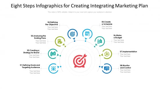 Eight Steps Infographics For Creating Integrating Marketing Plan Download PDF Eight Steps Infographics For Creating Integrating Marketing Plan Download PDF