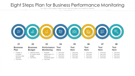 Eight Steps Plan For Business Performance Monitoring Ppt PowerPoint Presentation Gallery Graphics Template PDF Eight Steps Plan For Business Performance Monitoring Ppt PowerPoint Presentation Gallery Graphics Template PDF