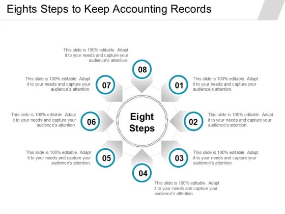 Eights Steps To Keep Accounting Records Ppt PowerPoint Presentation Pictures Themes Eights Steps To Keep Accounting Records Ppt PowerPoint Presentation Pictures Themes