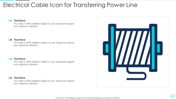 Electrical Cable Icon For Transferring Power Line Icons PDF Electrical Cable Icon For Transferring Power Line Icons PDF