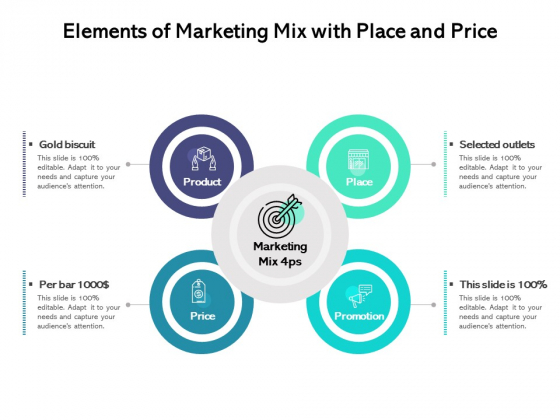 Elements Of Marketing Mix With Place And Price Ppt PowerPoint Presentation Inspiration Example Topics PDF Elements Of Marketing Mix With Place And Price Ppt PowerPoint Presentation Inspiration Example Topics PDF