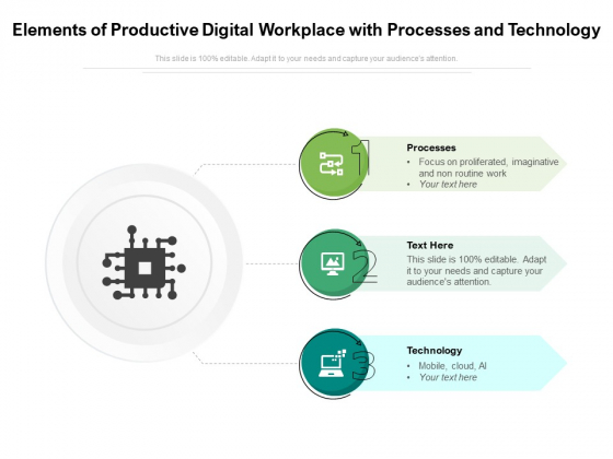 Elements Of Productive Digital Workplace With Processes And Technology Ppt PowerPoint Presentation Pictures Gallery PDF Elements Of Productive Digital Workplace With Processes And Technology Ppt PowerPoint Presentation Pictures Gallery PDF